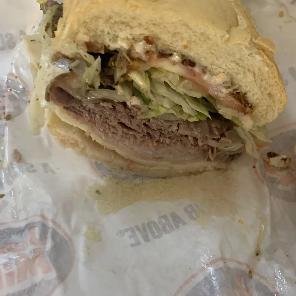 Roast Beef and Provolone
