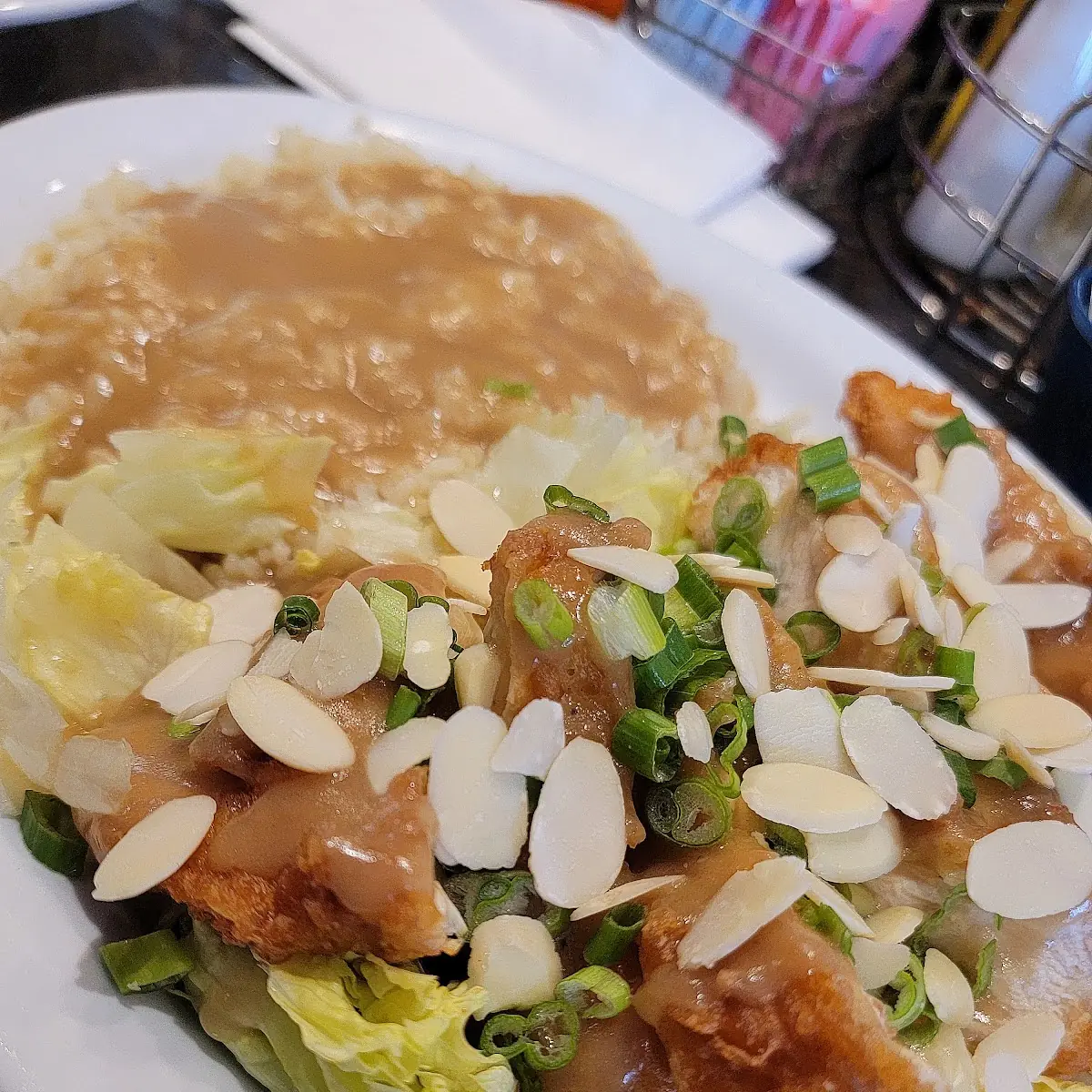 Boneless Almond Chicken