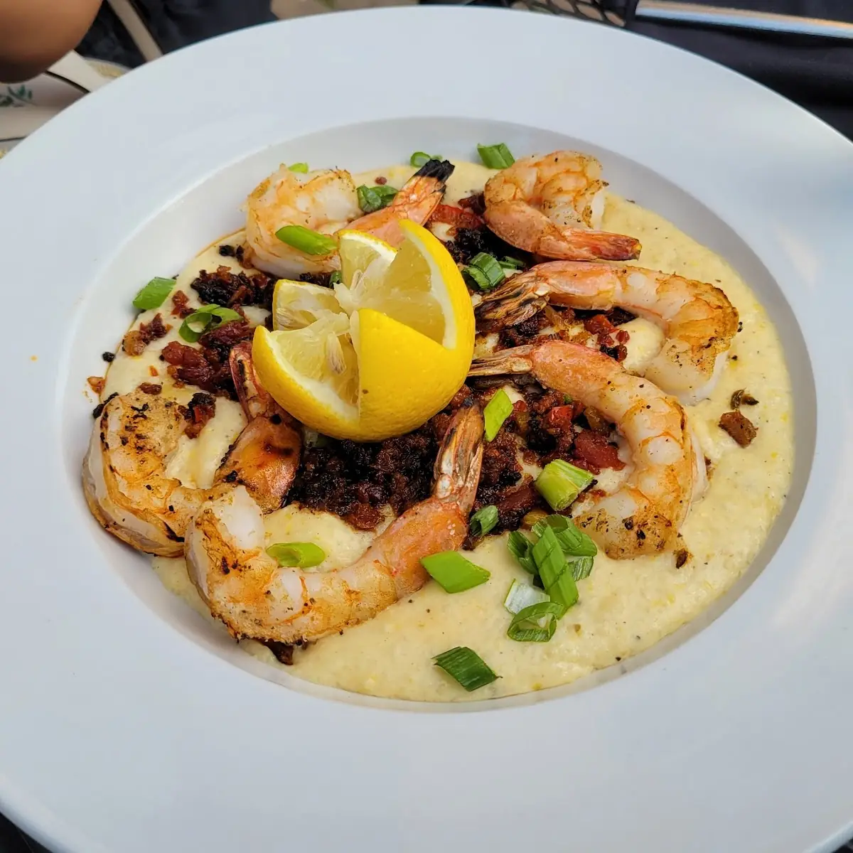Grilled Shrimp & Grits