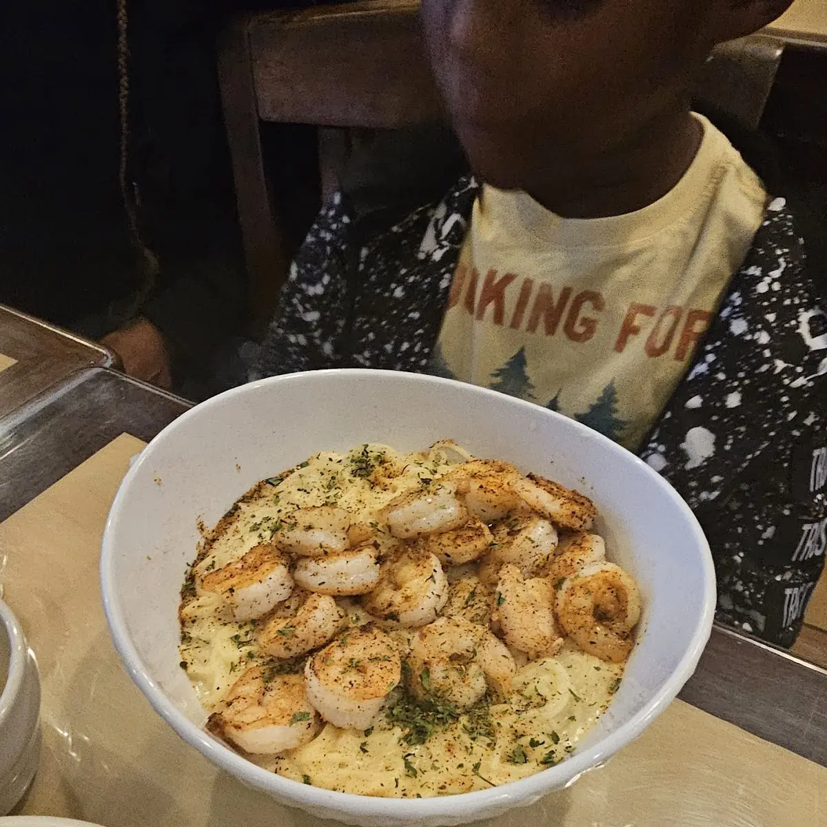 Shrimp Alfredo Pasta