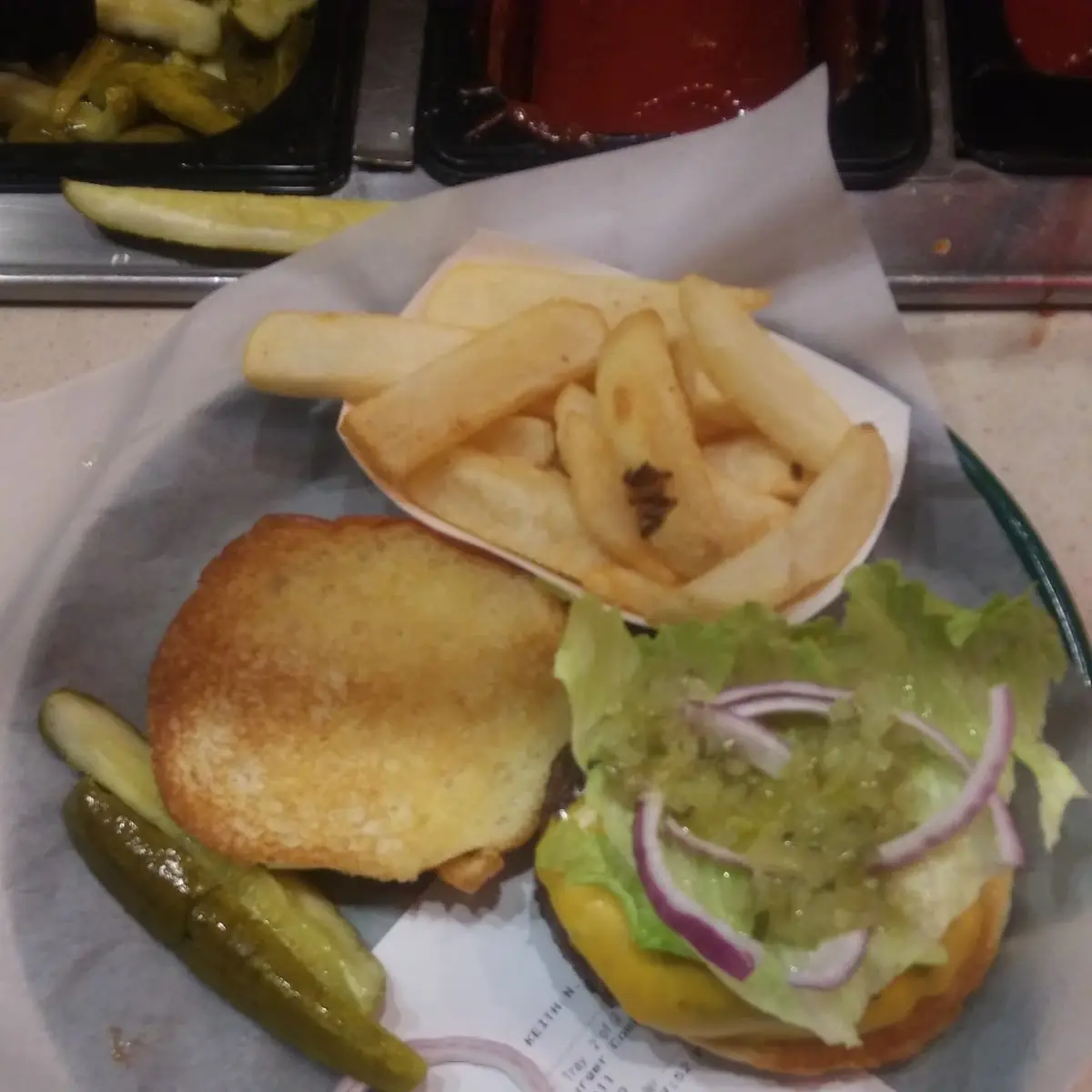 Burger Fries