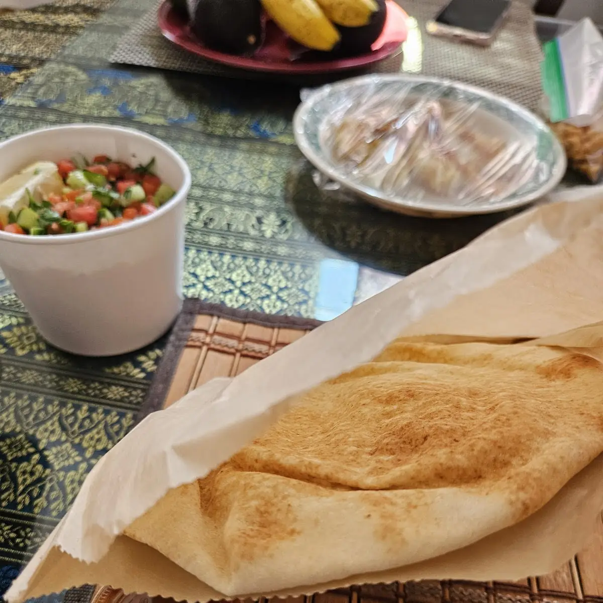 Garlic Pita Bread