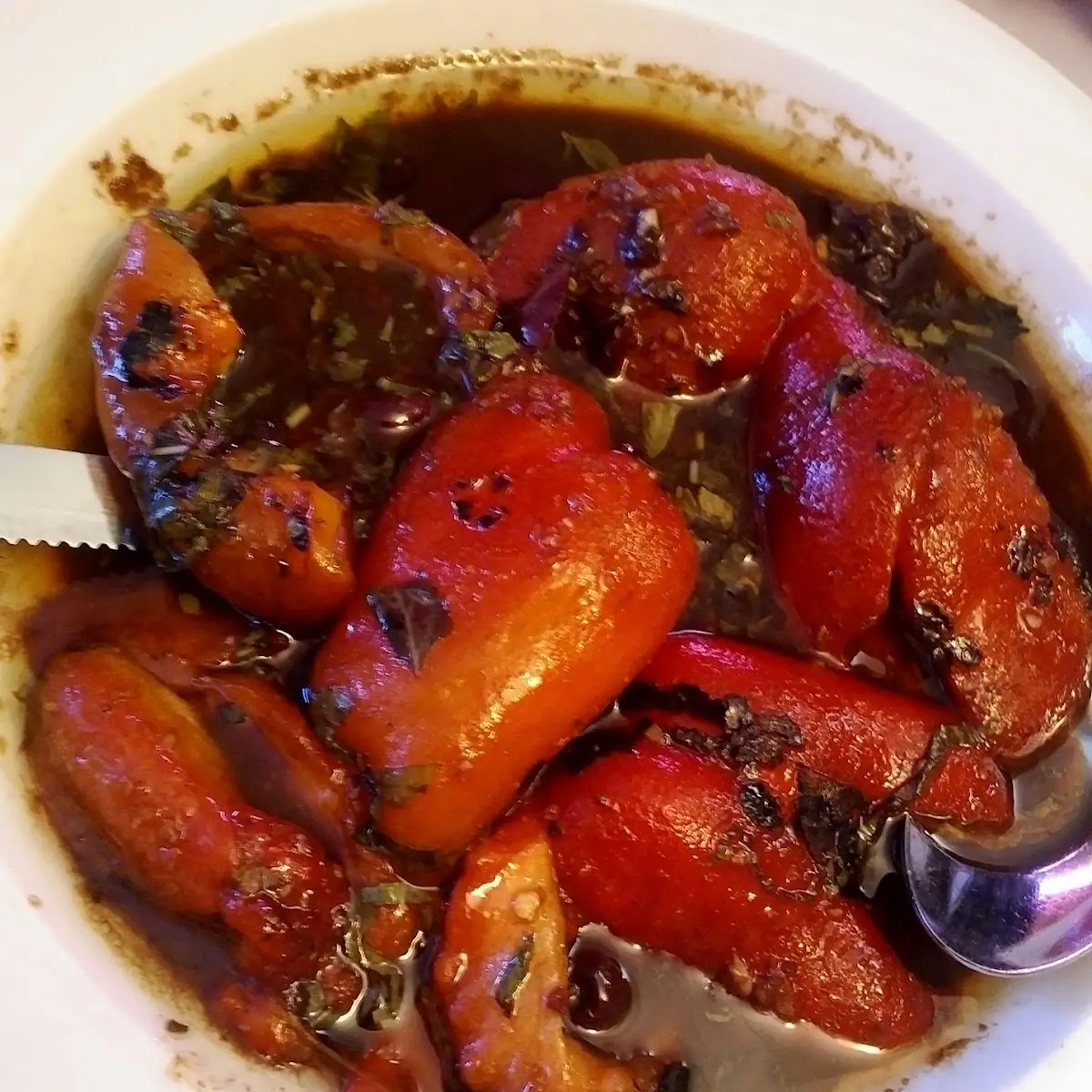 Roasted Red Peppers in Balsamic Vinaigrette