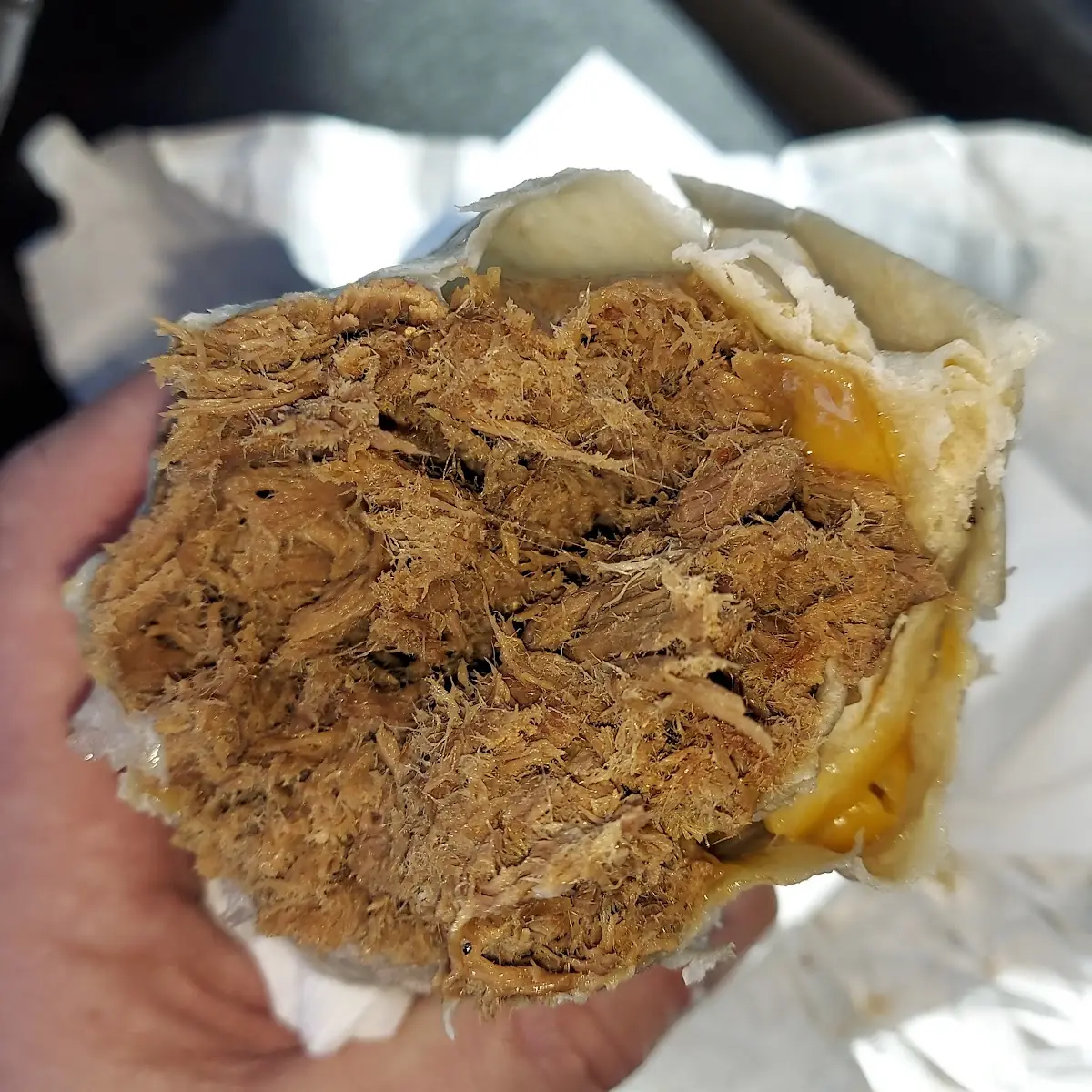 Shredded Beef Burrito