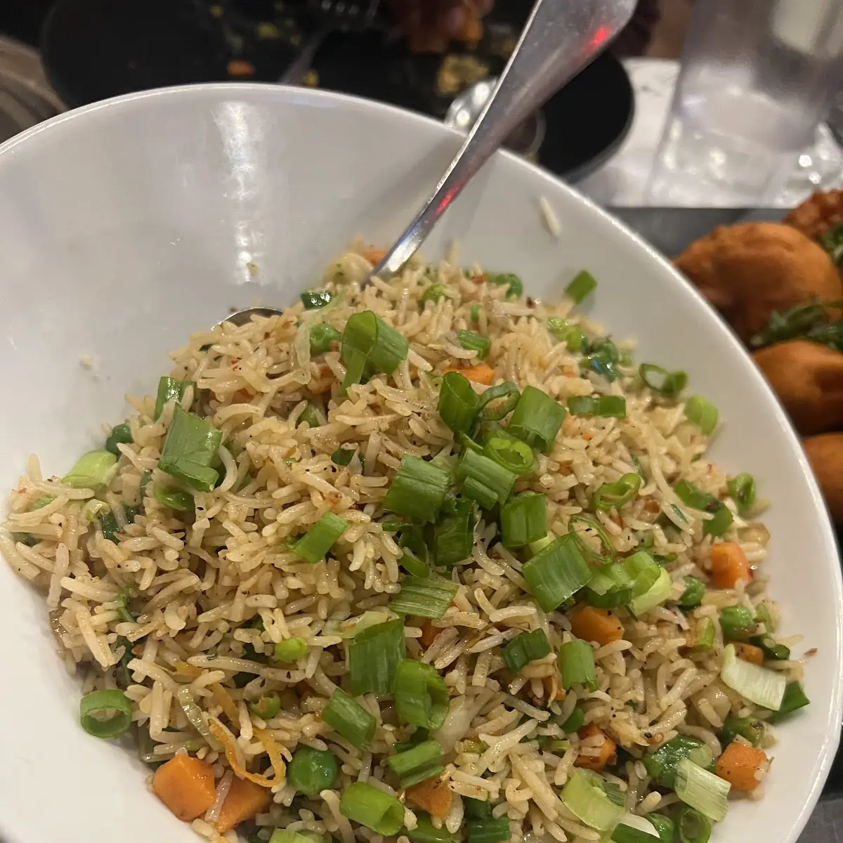 Burnt Garlic Chilli Fried Rice