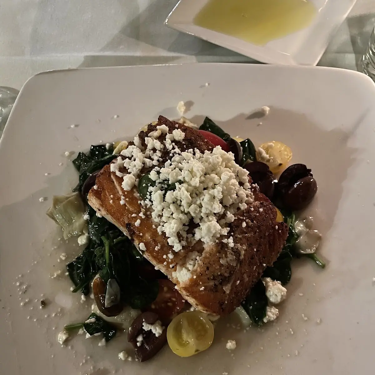 Feta Cheese Salmon