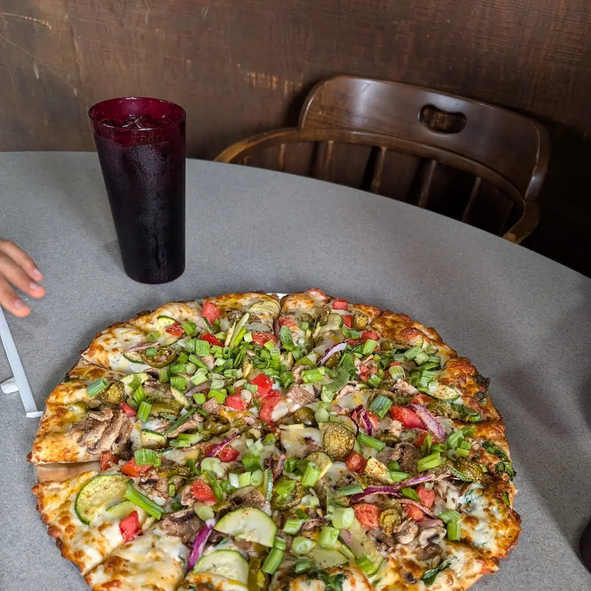 Guinevere's Garden Delight Pizza