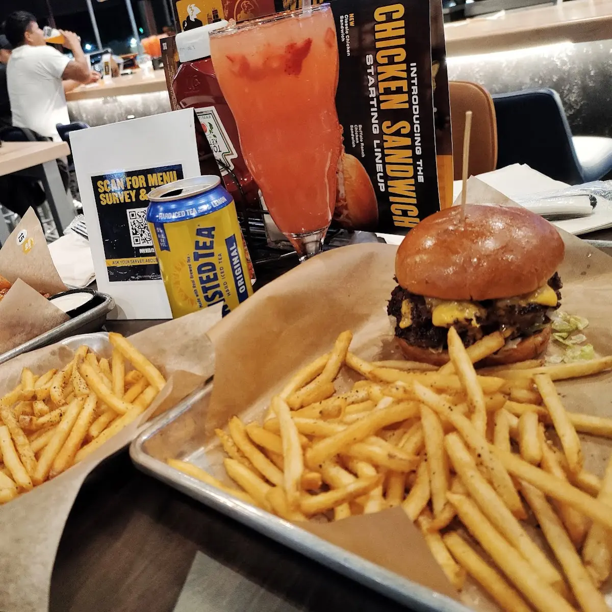 American Cheese Burger King