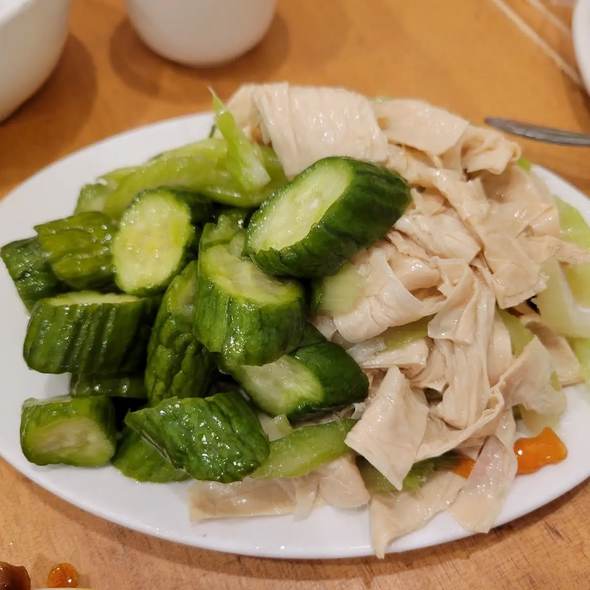 Cucumber and Tofu Skin