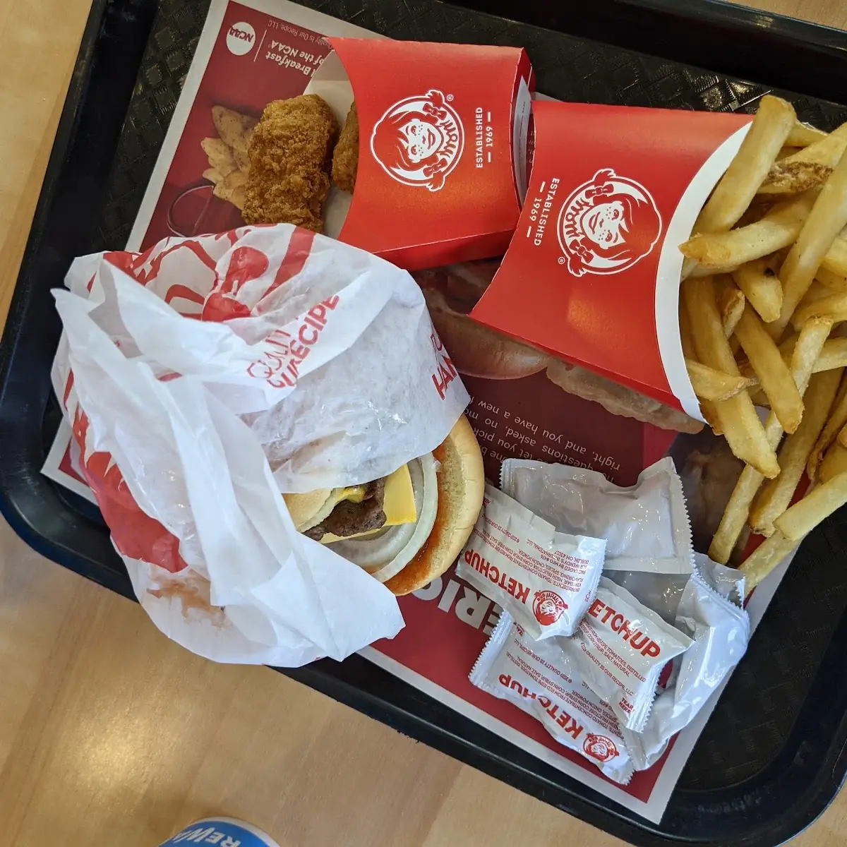 Junior Bacon Cheeseburger Combo