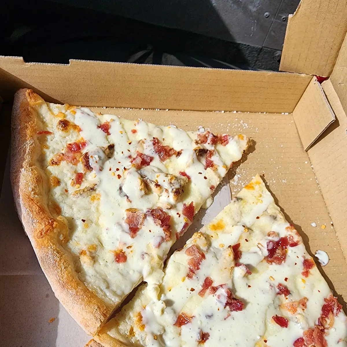 Chicken Bacon Ranch Pizza