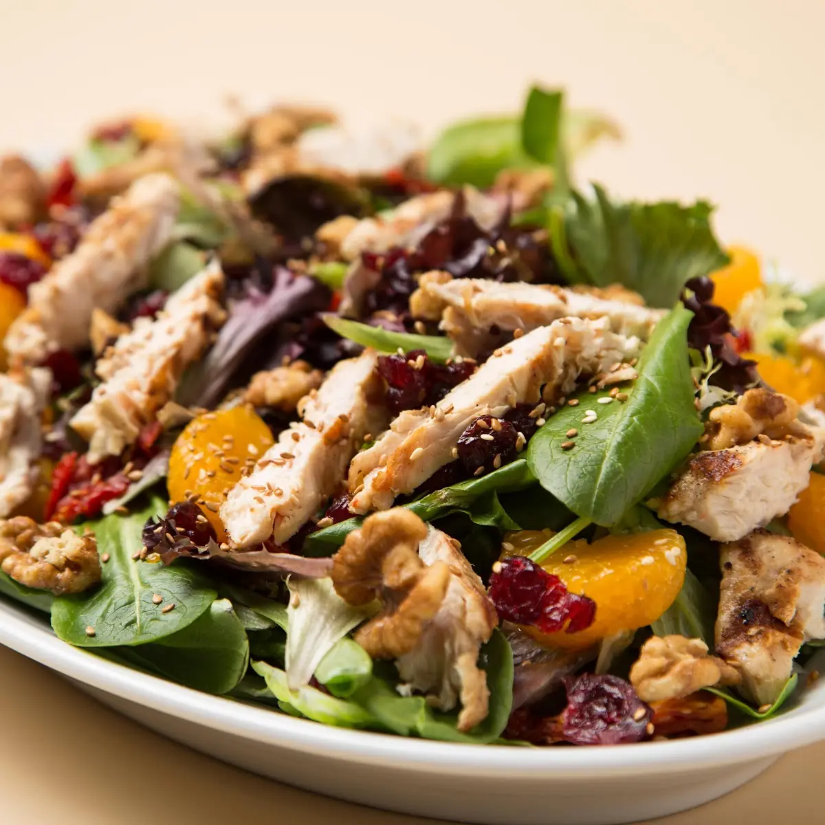 Tossed with Grilled Chicken