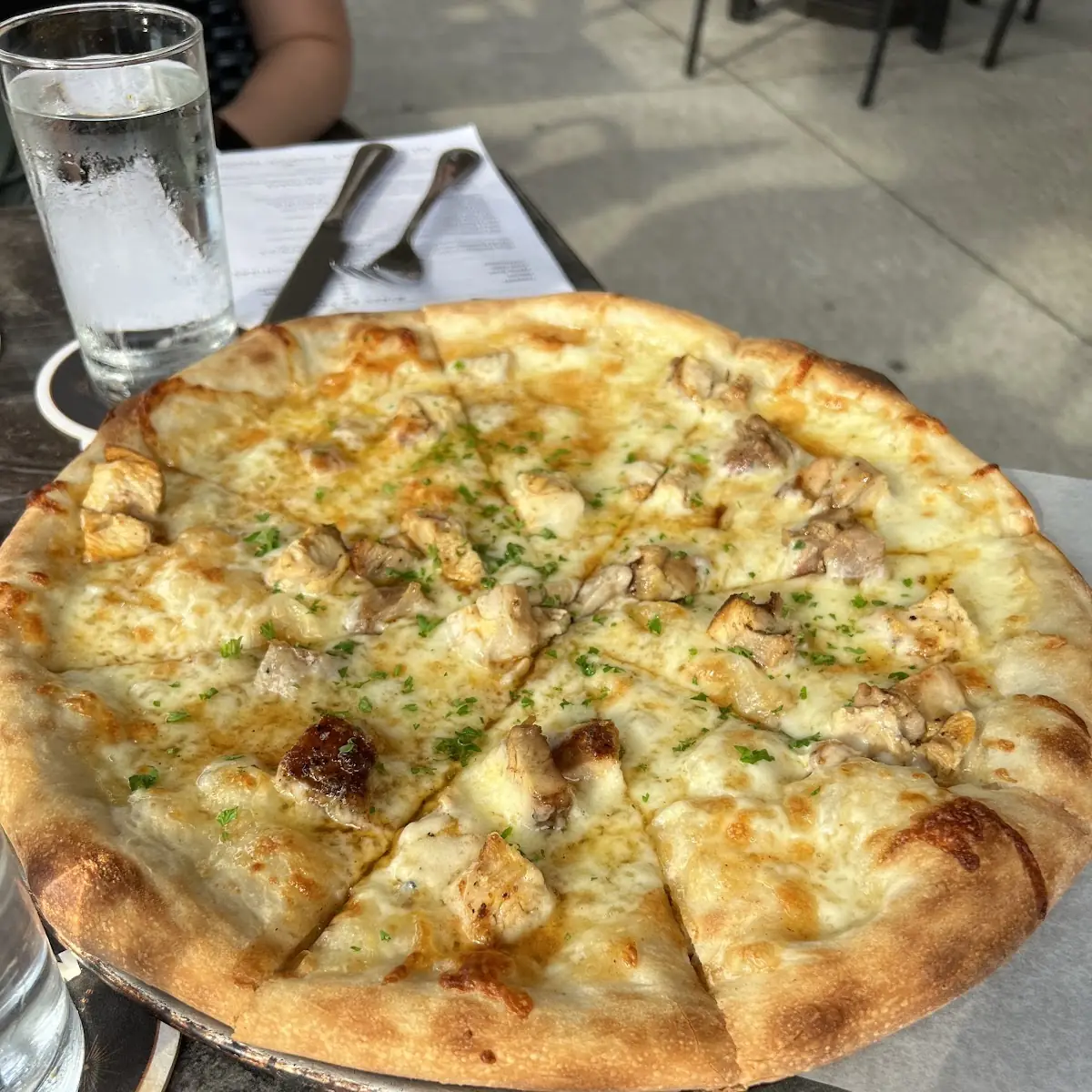 Hot Honey Chicken Pizza