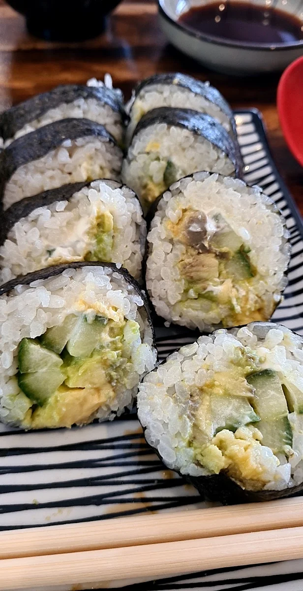 Vegetable Sushi, Sushi Boy & Coffee Girl