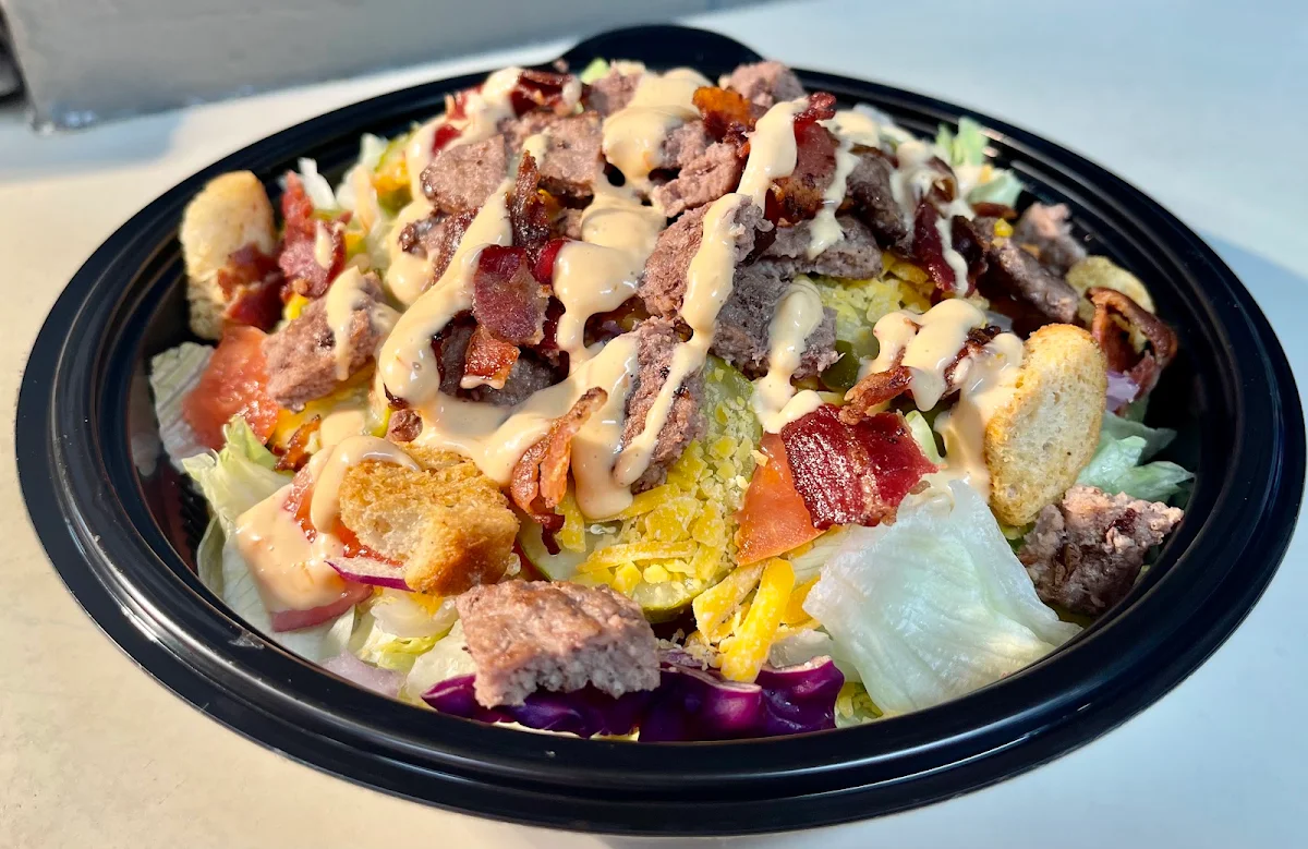 Big Bacon Cheeseburger Salad