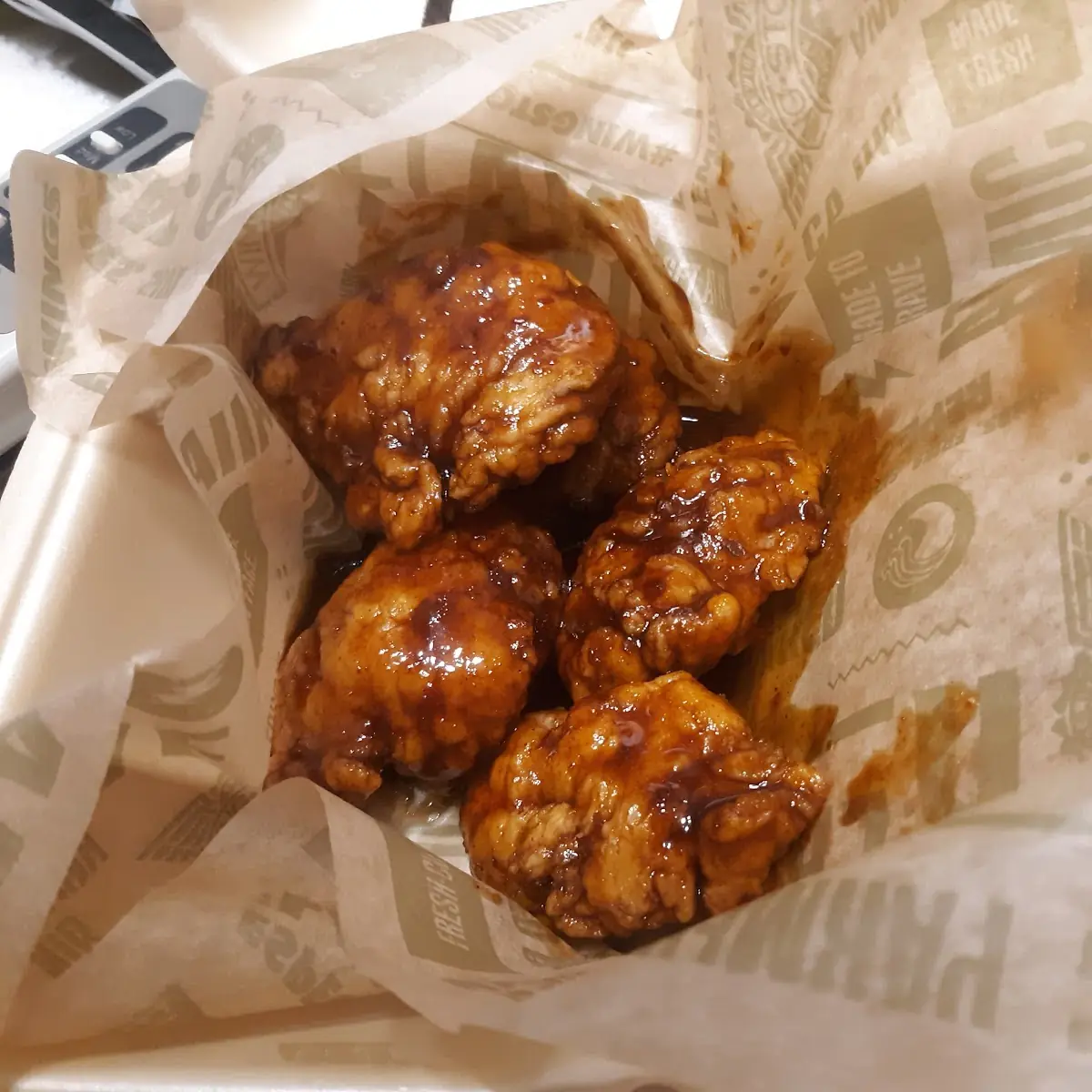 Hot Sauce Wings