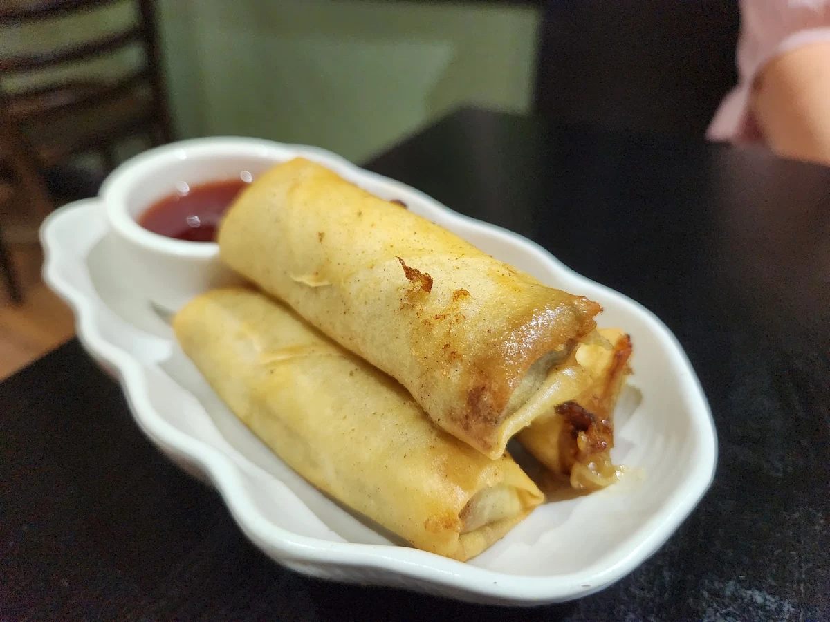 Peking Duck Spring Rolls, Cafe Lacuna