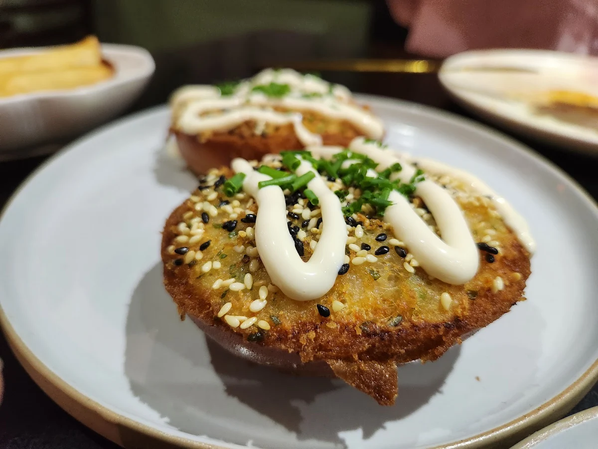 Prawn and Crab Toast, Cafe Lacuna
