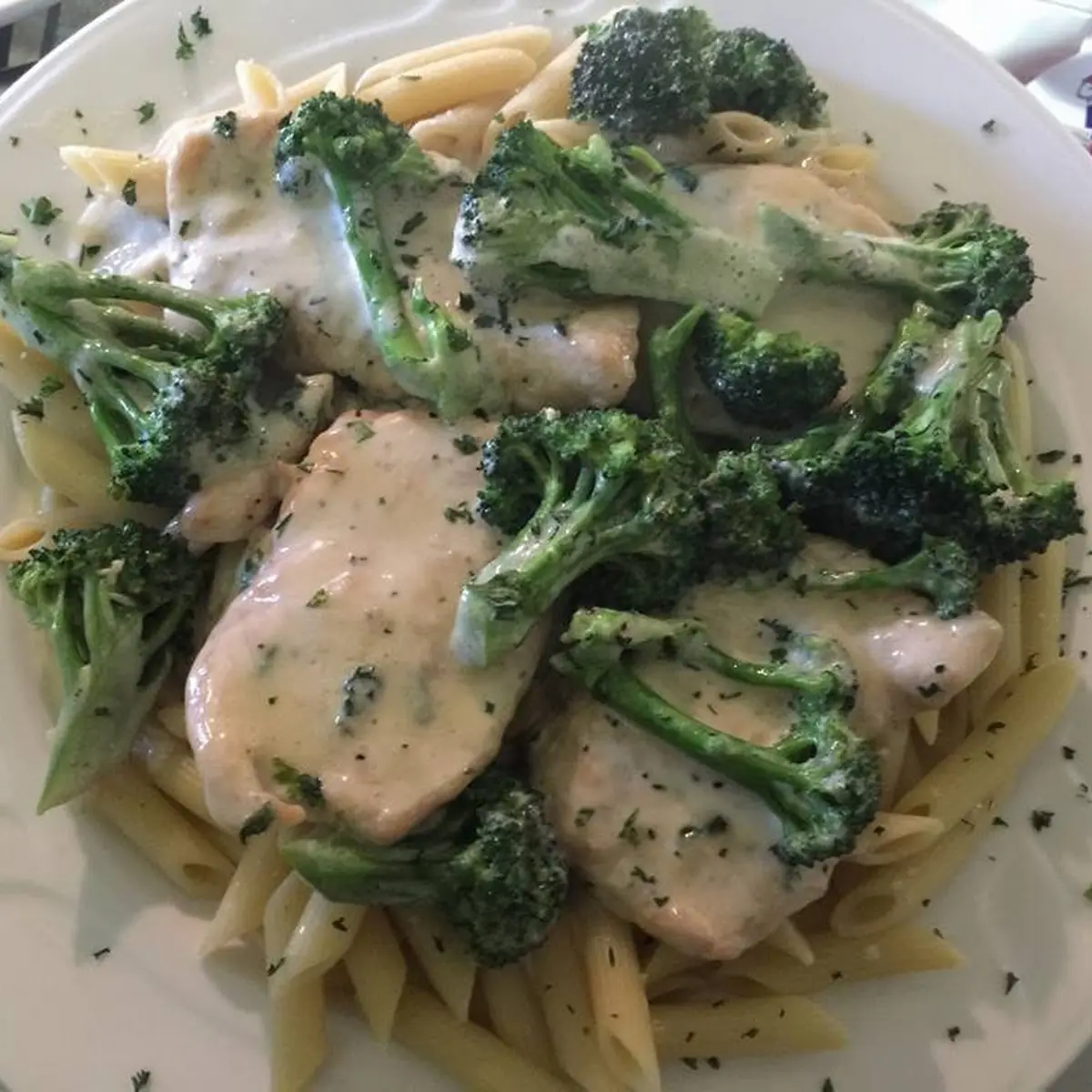 Chicken & Broccoli Alfredo