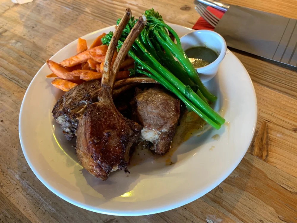 Lamb Rack, The O.A.K. - Original Australian Kitchen Darwin