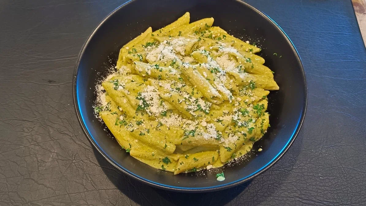 Penne Pesto Pasta V, The O.A.K. - Original Australian Kitchen Darwin