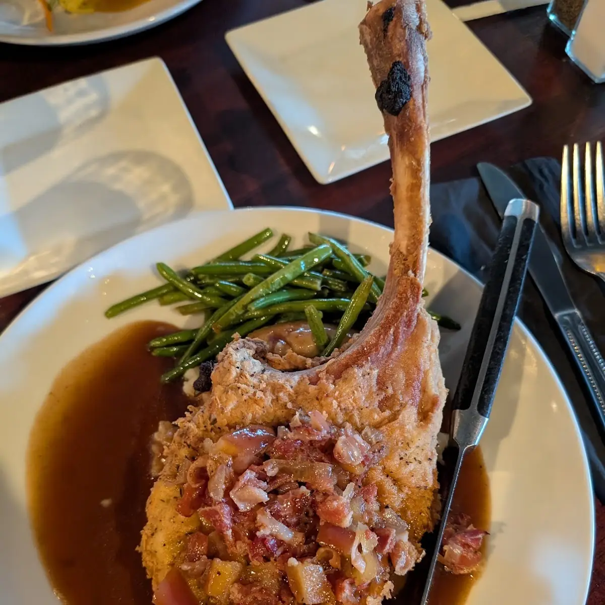 Country Fried Tomahawk Pork Chop