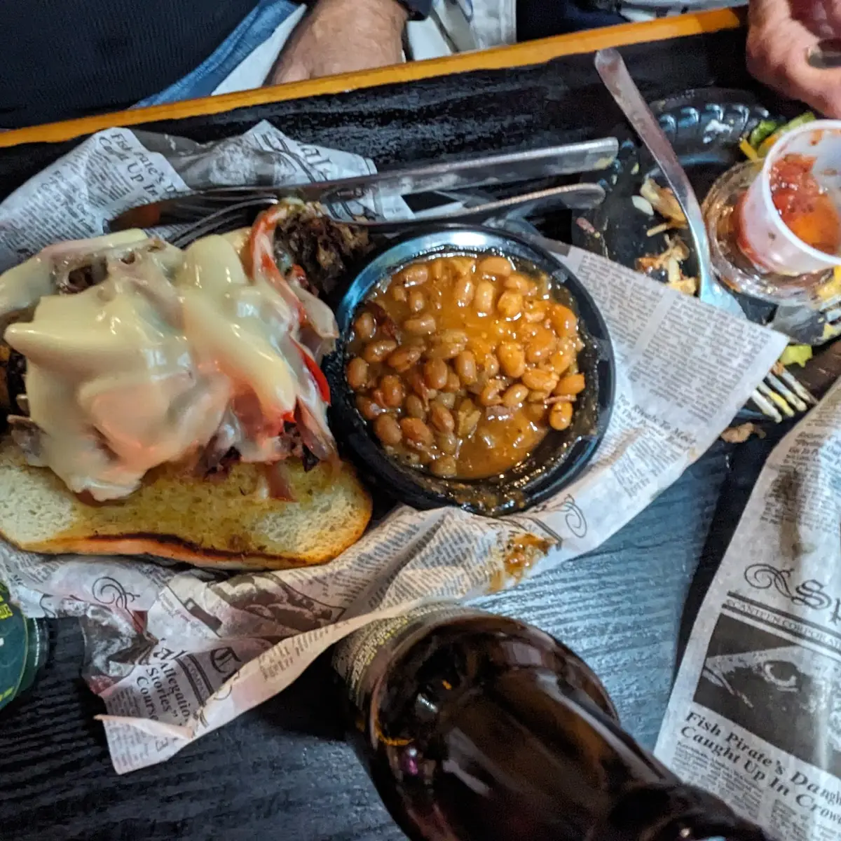 Philly Brisket Sandwich
