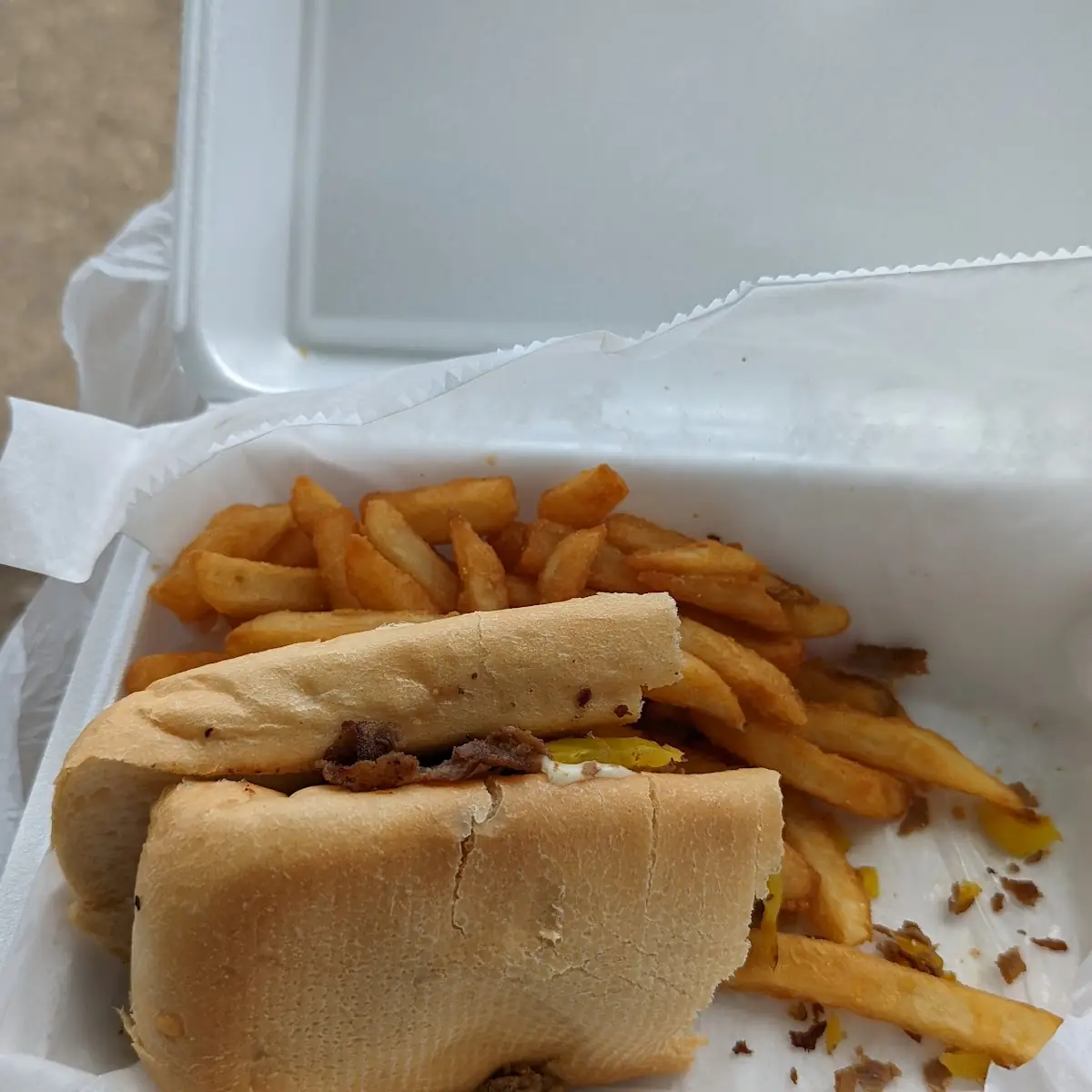 Philly Steak Sandwich Combo