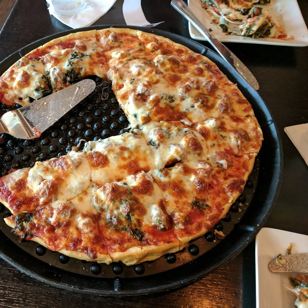Turkey Sausage Pizza