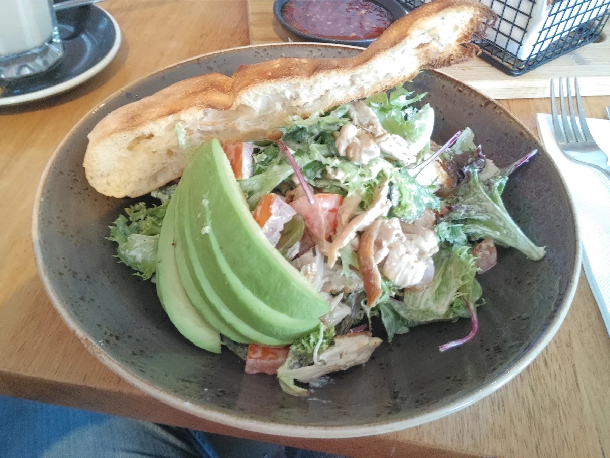 Calamari Salad, Parkers Cafe