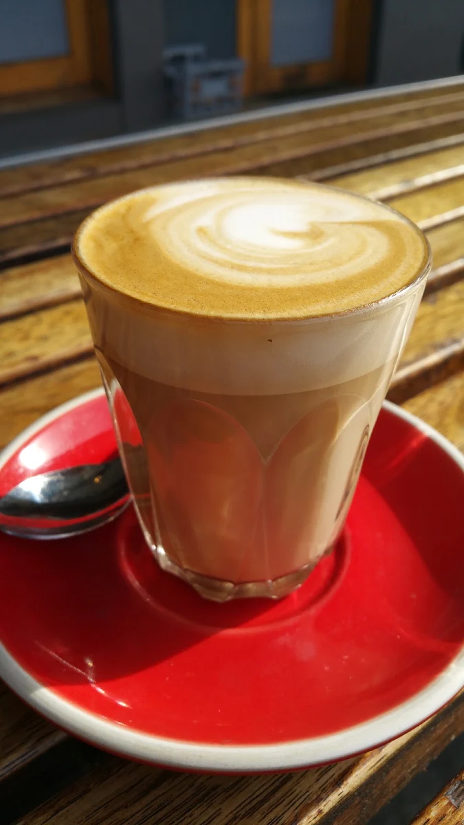 Latte, Parkers Cafe
