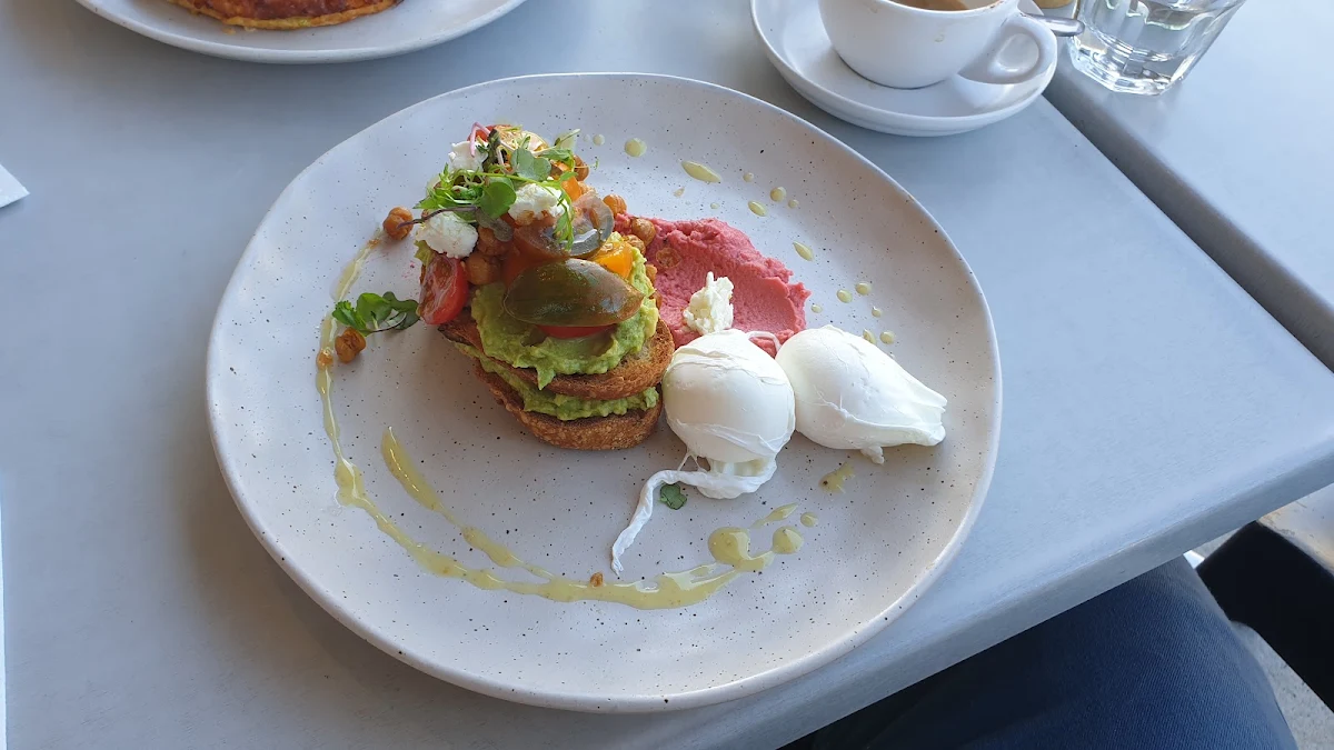 Poached Egg with Sourdough, Parkers Cafe