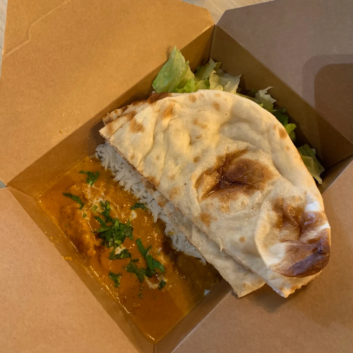Chicken Korma Lunch Combo, Masala Guys