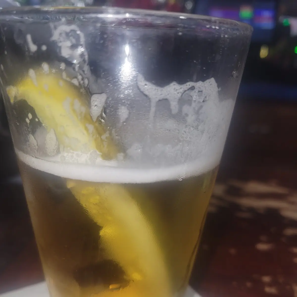Coors Light and a Pickle