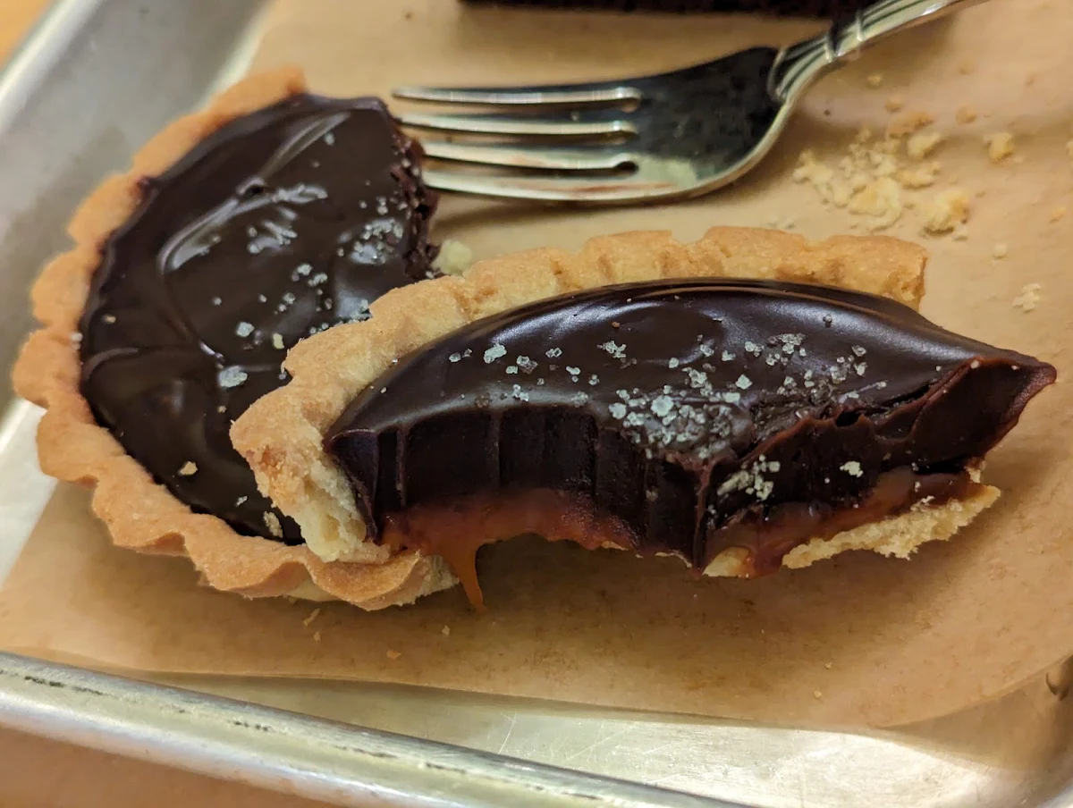 Salted Caramel Chocolate Pie
