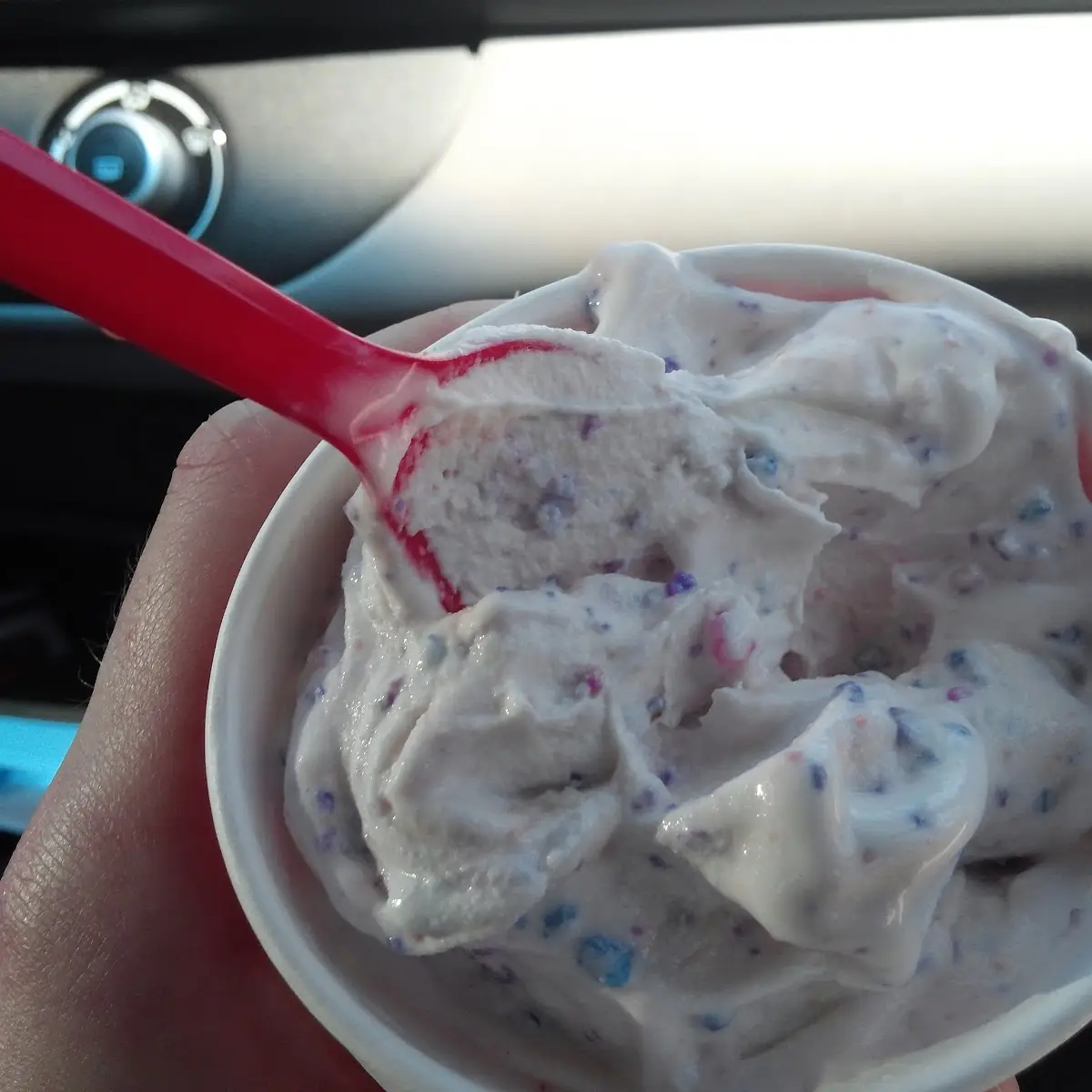 Cotton Candy Blizzard Treat
