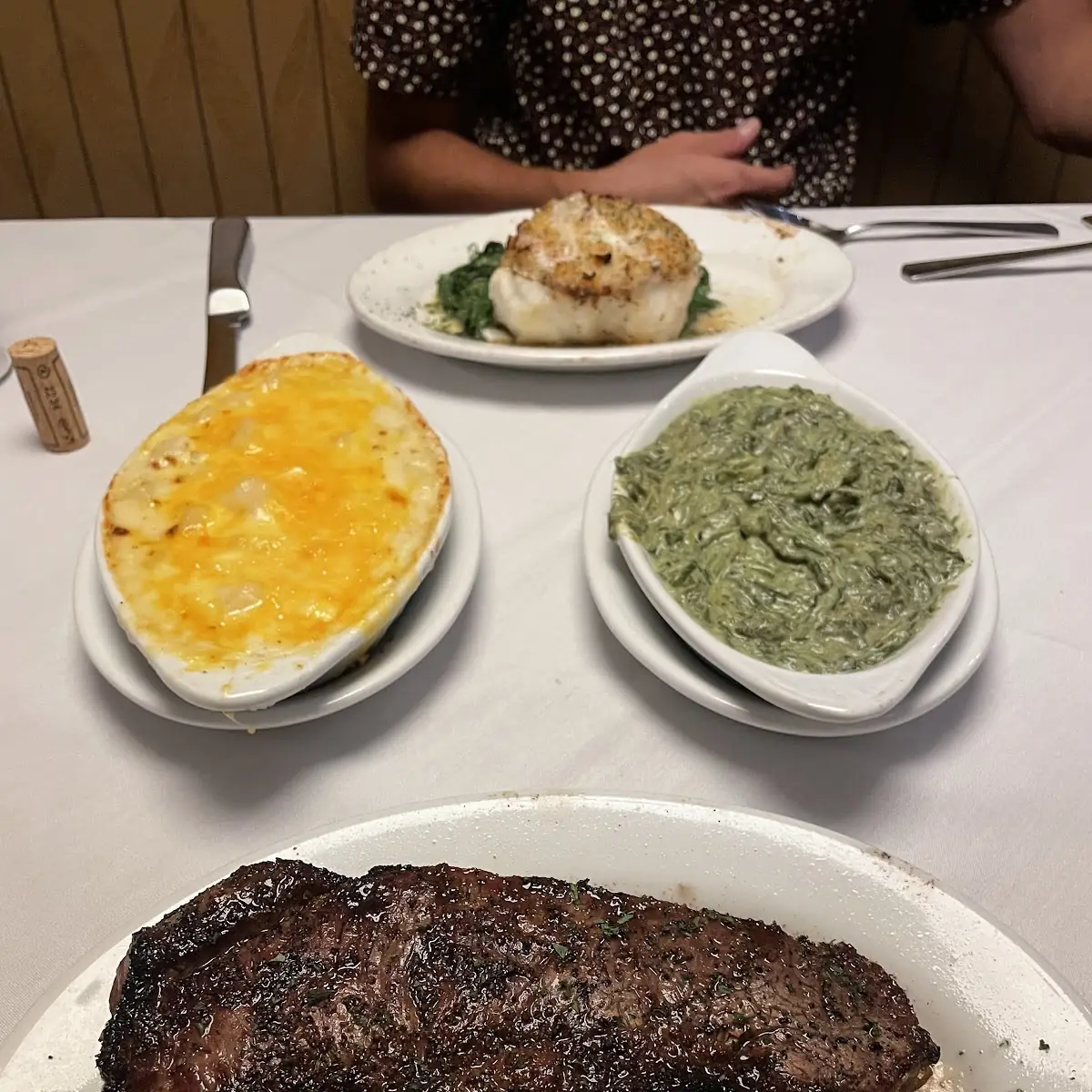 Steak with Blue Cheese Crust