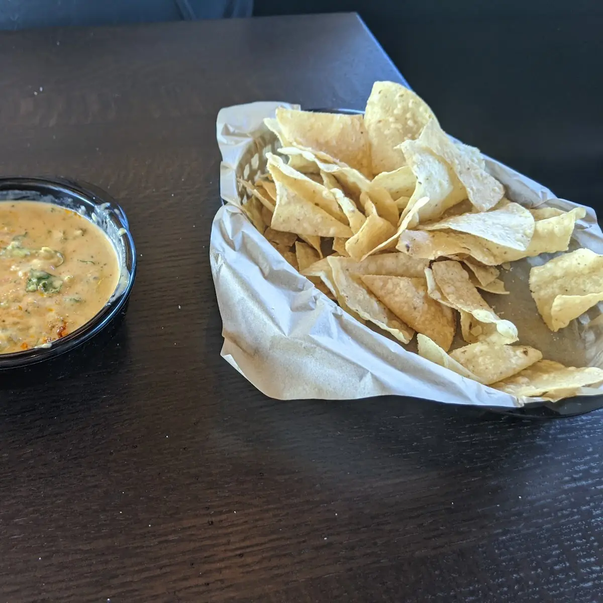 Chips and Queso Dip