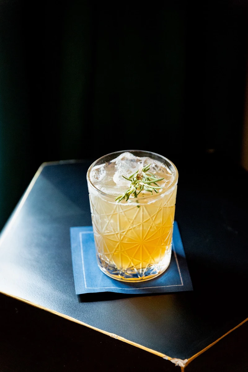 Maple Peach Old Fashioned