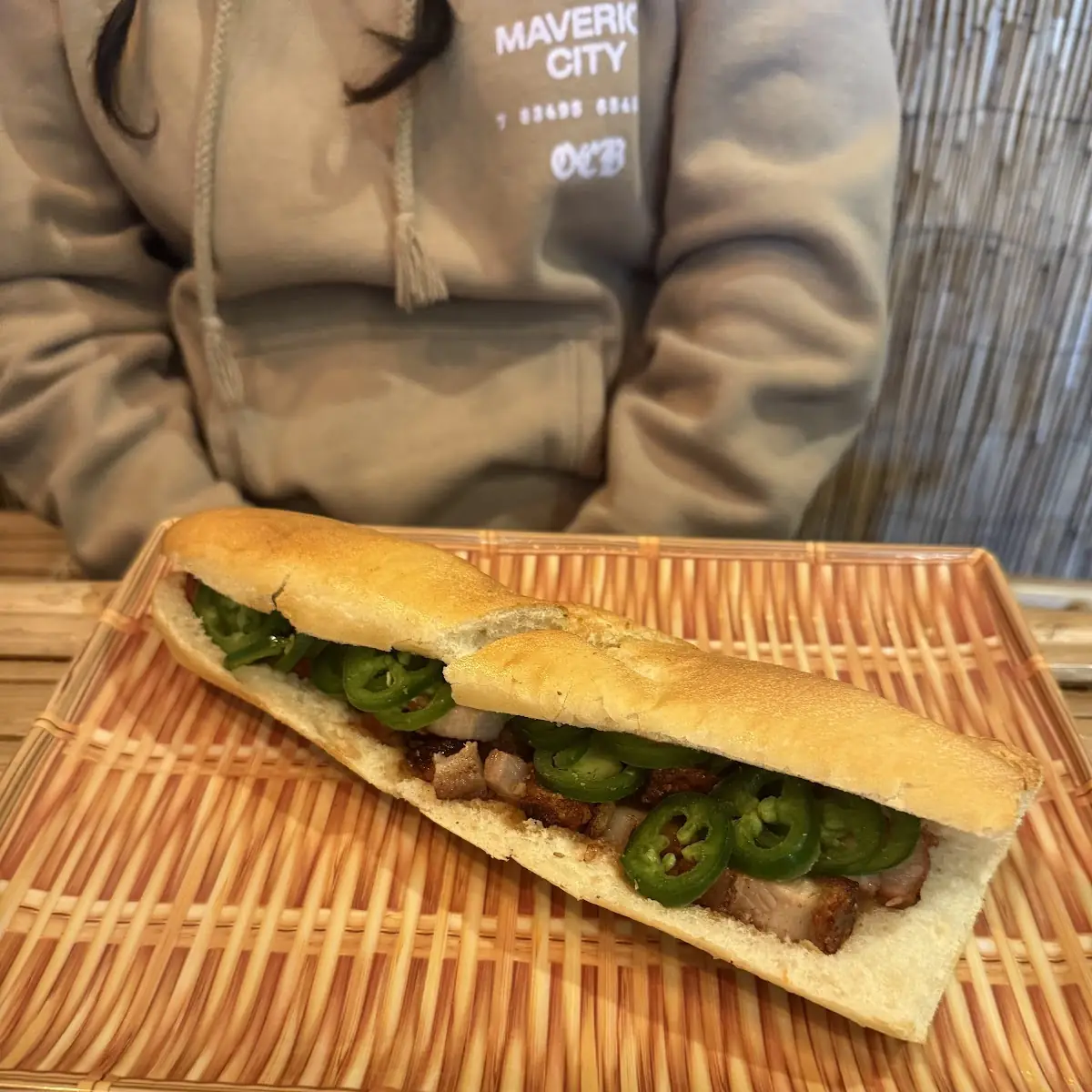 Crispy Pork Belly Sandwich