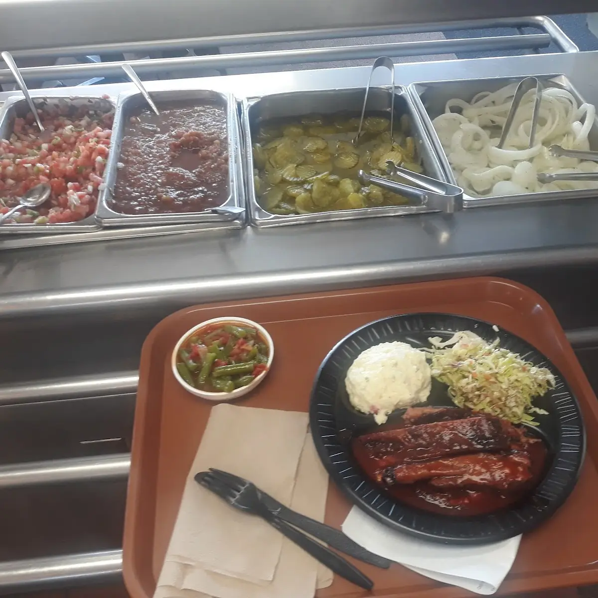 BBQ Brisket Plate
