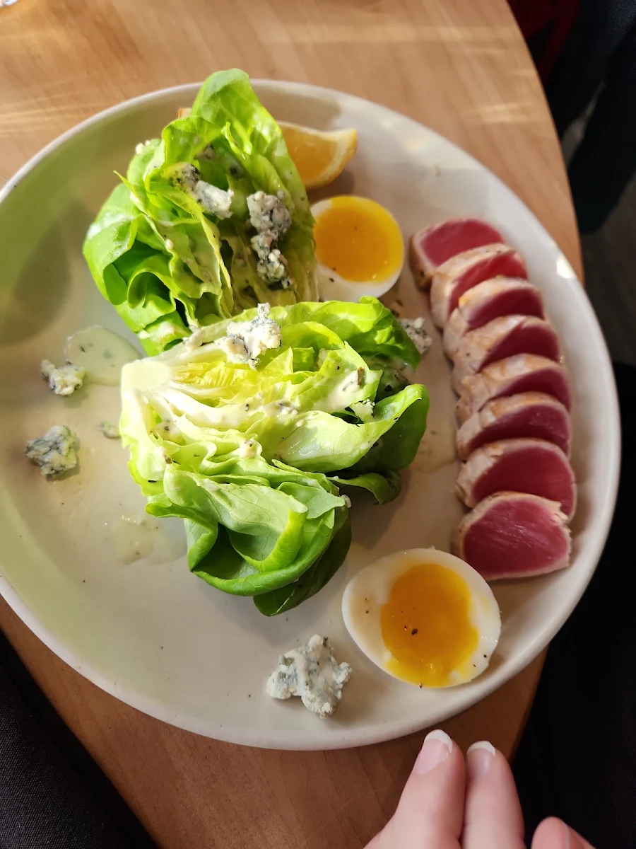 Ahi Tuna Salad, Hooded Merganser Restaurant