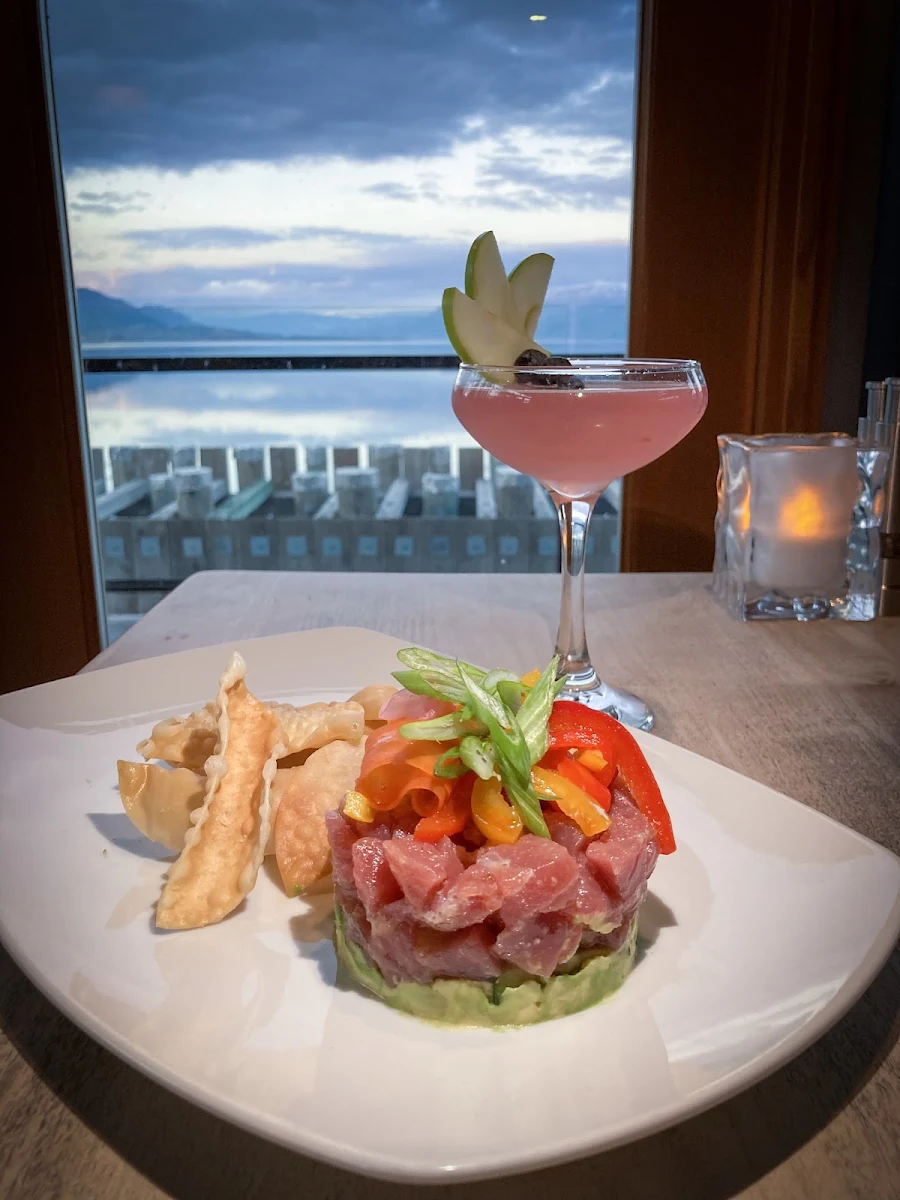 Ahi Tuna Tower, Hooded Merganser Restaurant