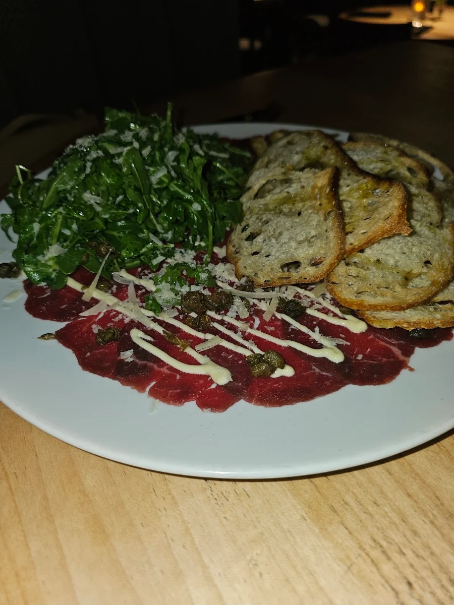 Carpaccio, Hooded Merganser Restaurant