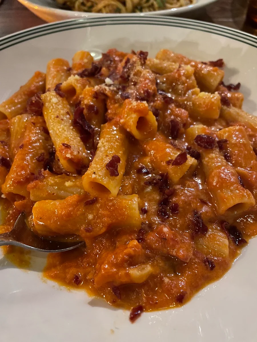 Rigatoni Boscaiola, Market St Basement