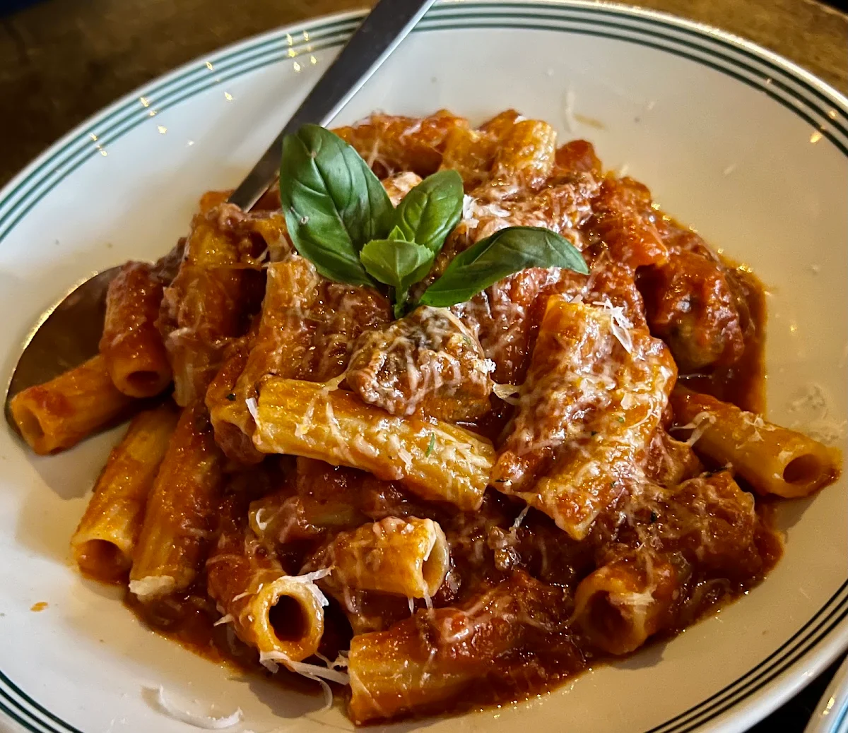 Rigatoni Rosa, Market St Basement