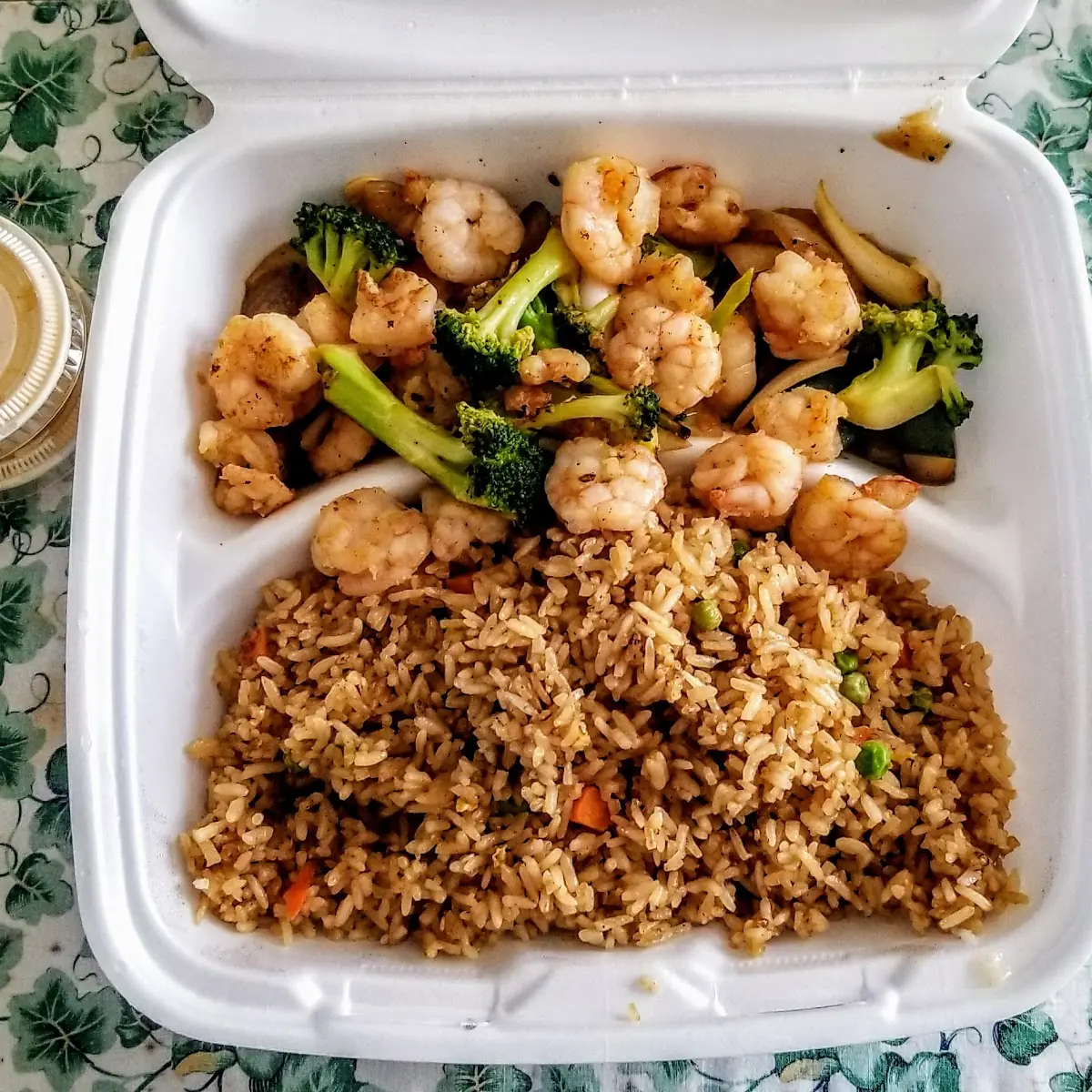 Shrimp with Fried Rice