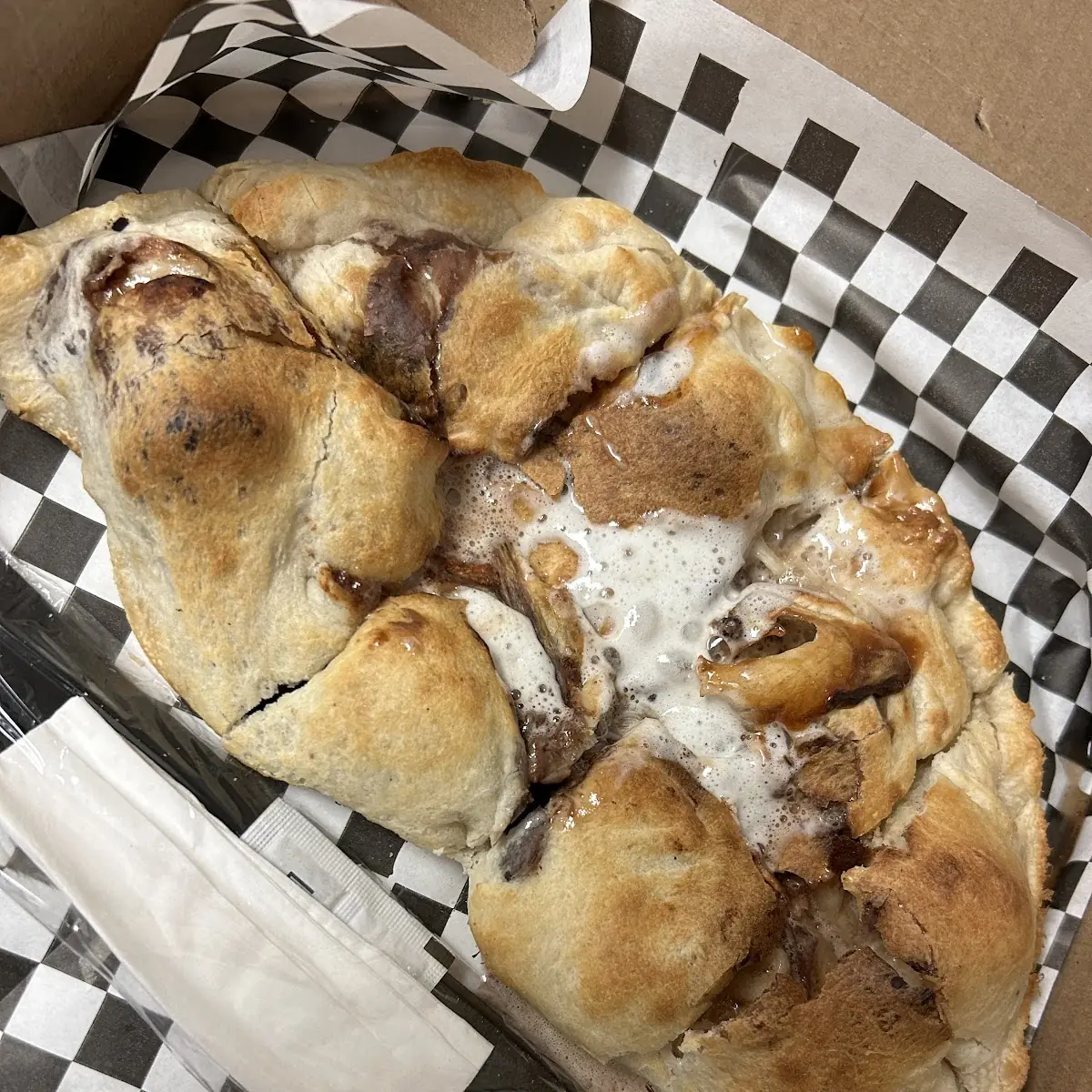 Corfu Island Pizza Calzone