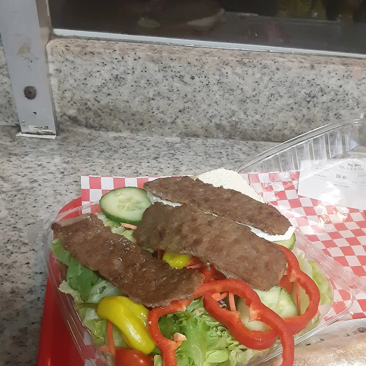 Gyro Salad with Feta