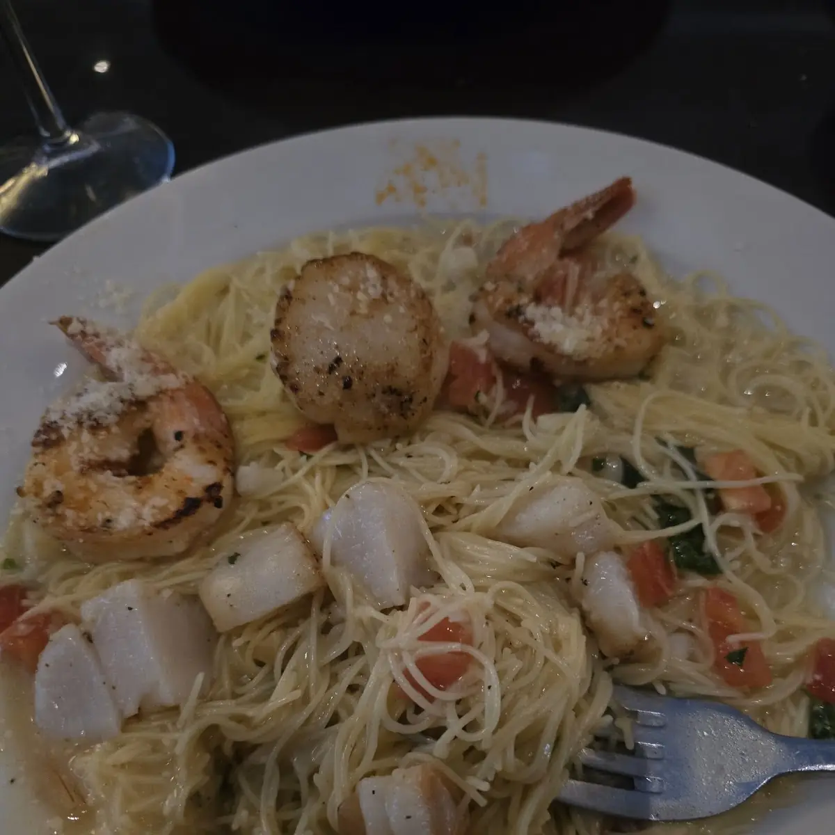 Grilled Shrimp and Scallops